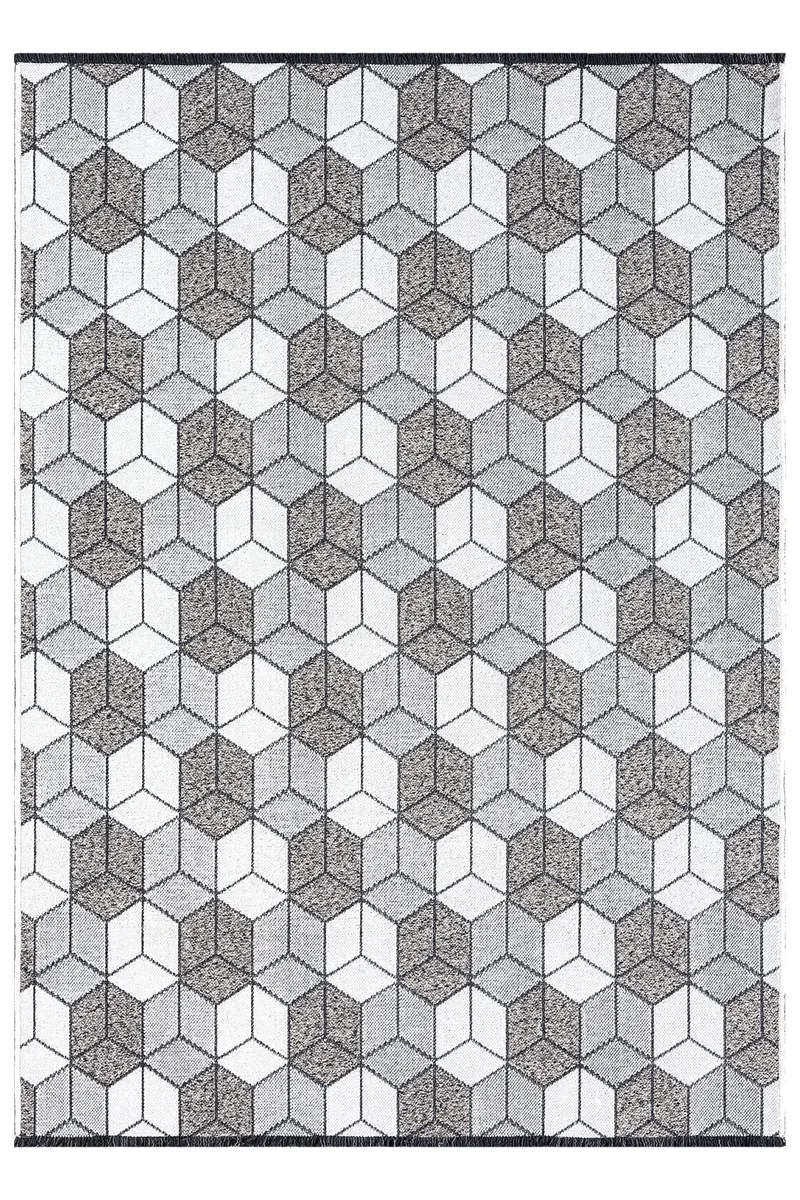 Bukle Machine-Made Carpet in Light Grey – Model BK476