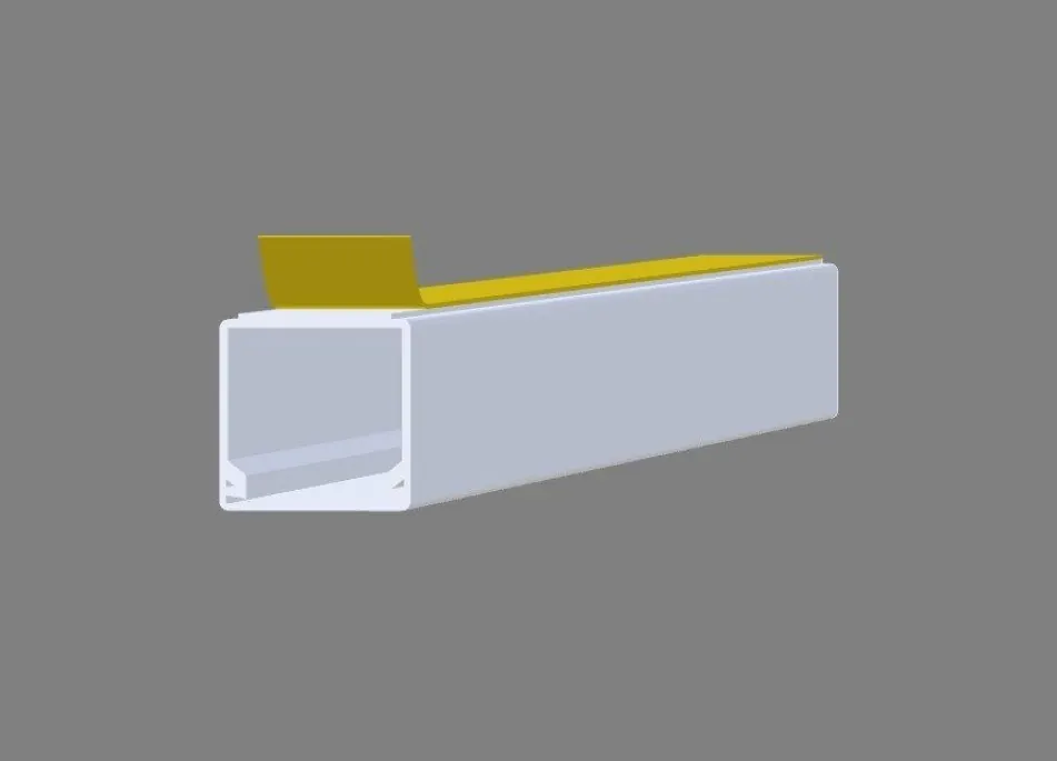قناة كابلات بشريط لاصق 20X20MM