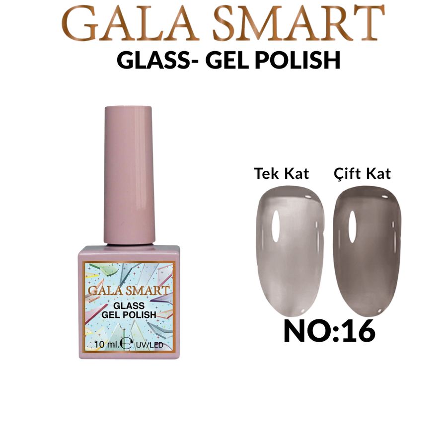 طلاء جيل دائم جلاس 10 ml NO:16