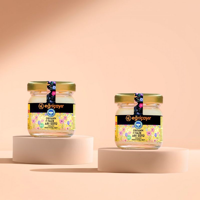 غذاء الملكات العضوي 2 × 30غ