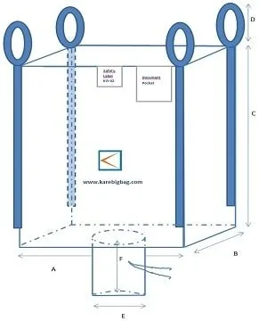 كيس Big Bag مربع KR-02 (FIBC)