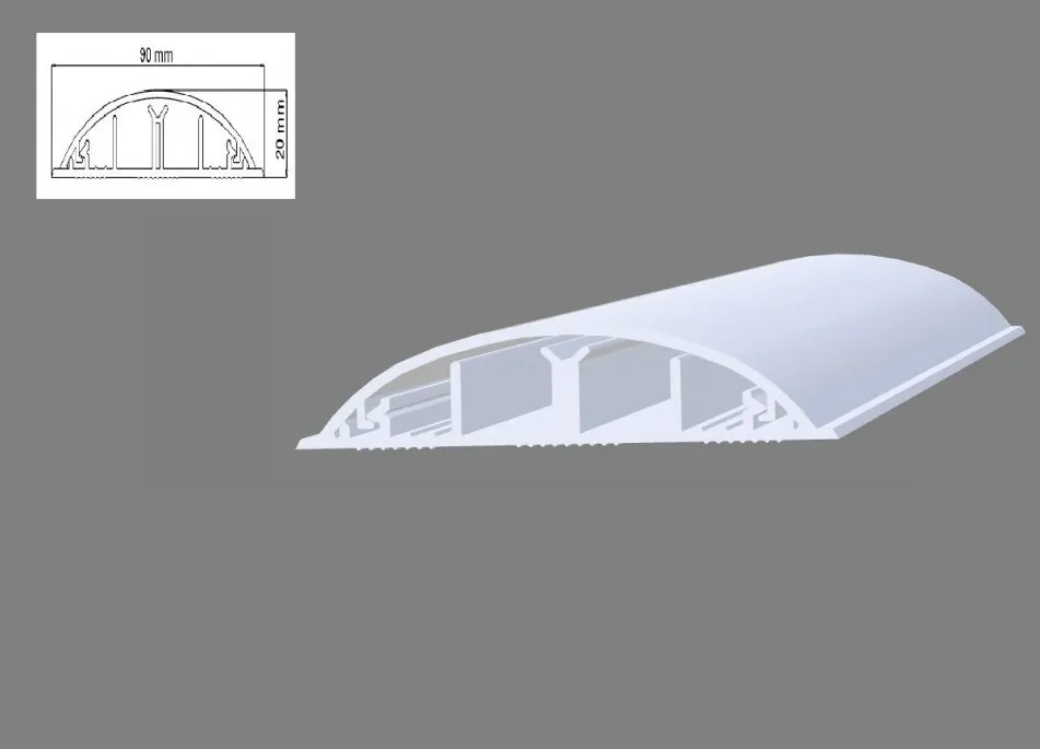 قناة كابلات نوع ظهر السمكة 90X20MM