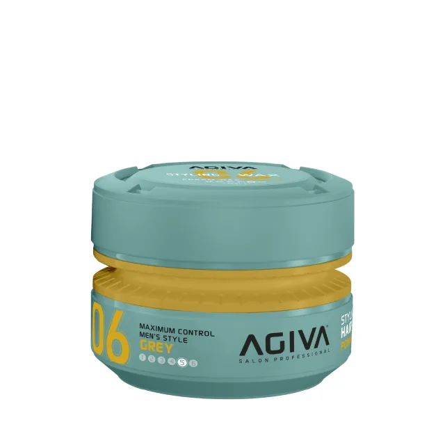 واكس Agiva 06 برتقالي – بوماد كريمي