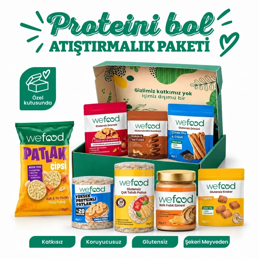 علبة الوجبات الخفيفة الغنية بالبروتين من Wefood