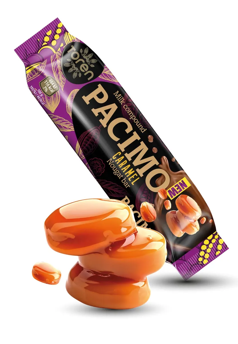 Pacimo Caramel Nougat Bar