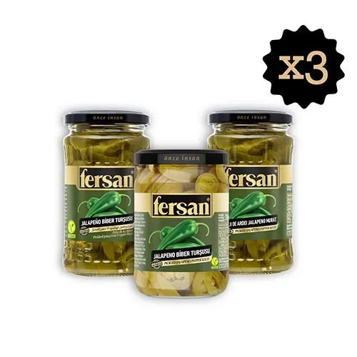 مخلل الفلفل Jalapeno من Fersan 370 مل