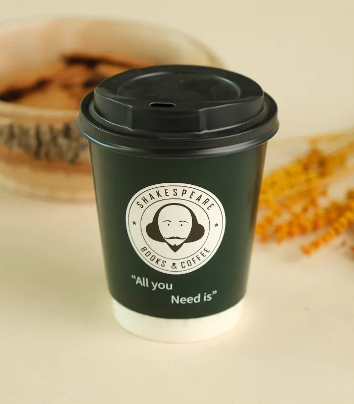 كوب كرتون مطبوع 8 oz DW