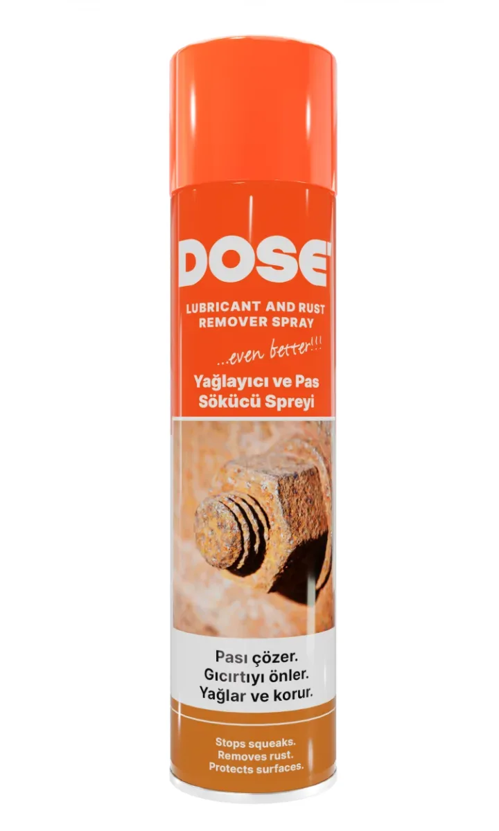 بخاخ زيت مزيل صدأ LUBRICANT AND RUST REMOVER