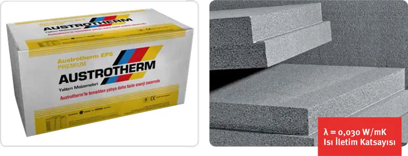 لوح EPS رمادي Austrotherm PREMIUM