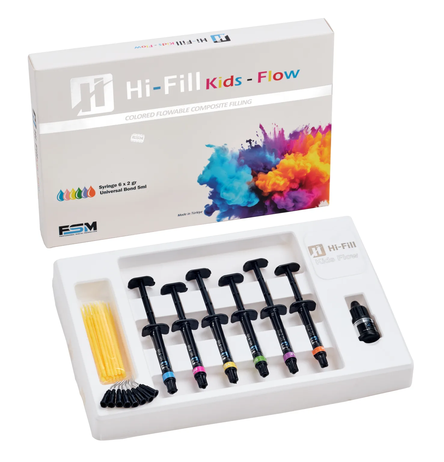 طقم حشو مركب ملون HI-FILL Kids Flow Set