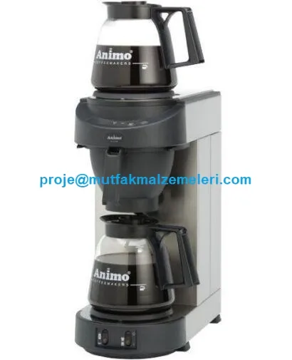 Animo M100 filter coffee machine with two glass pots