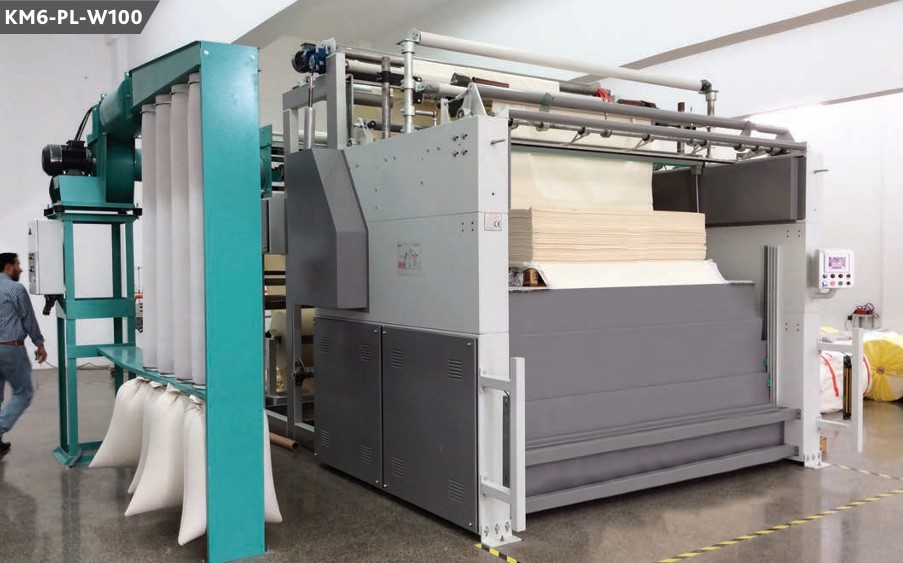 KM6-PL-W100 Raw Woven Fabric Pallet Arranging Machine