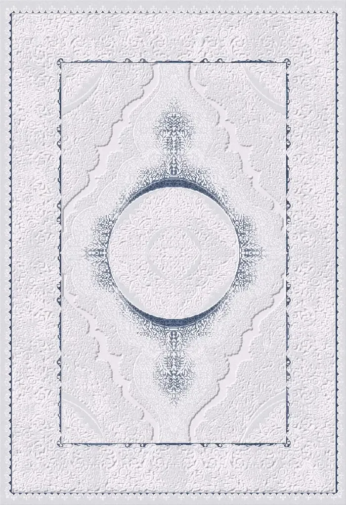 Queen Machine-Made Carpet in Ivory – Model 27141A