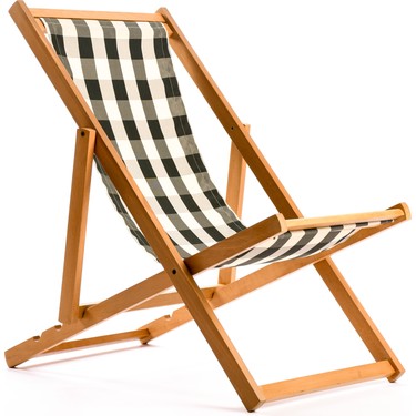 Folding Wooden Chaise Lounge Chair