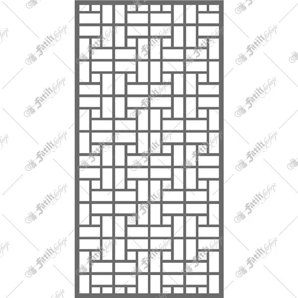 Laser-cut iron motif KM-03235