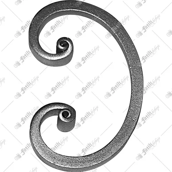 Decorative iron piece 7402-b