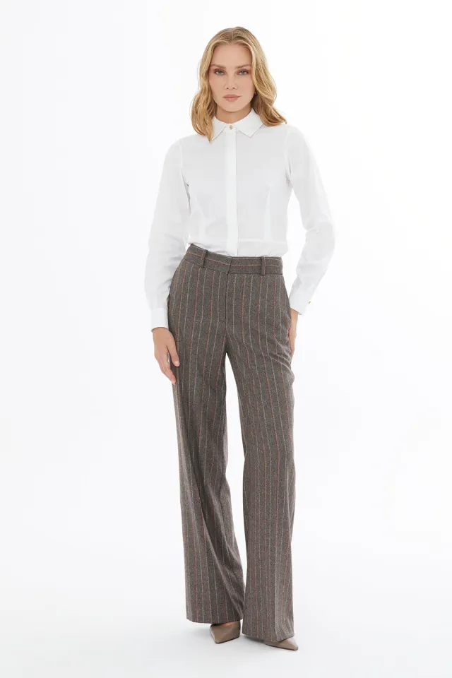 Striped Palazzo Pants