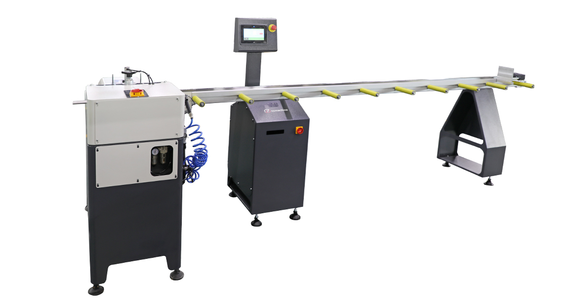 ORCA DD Automatic PVC Strip Saw with Digital Conveyor