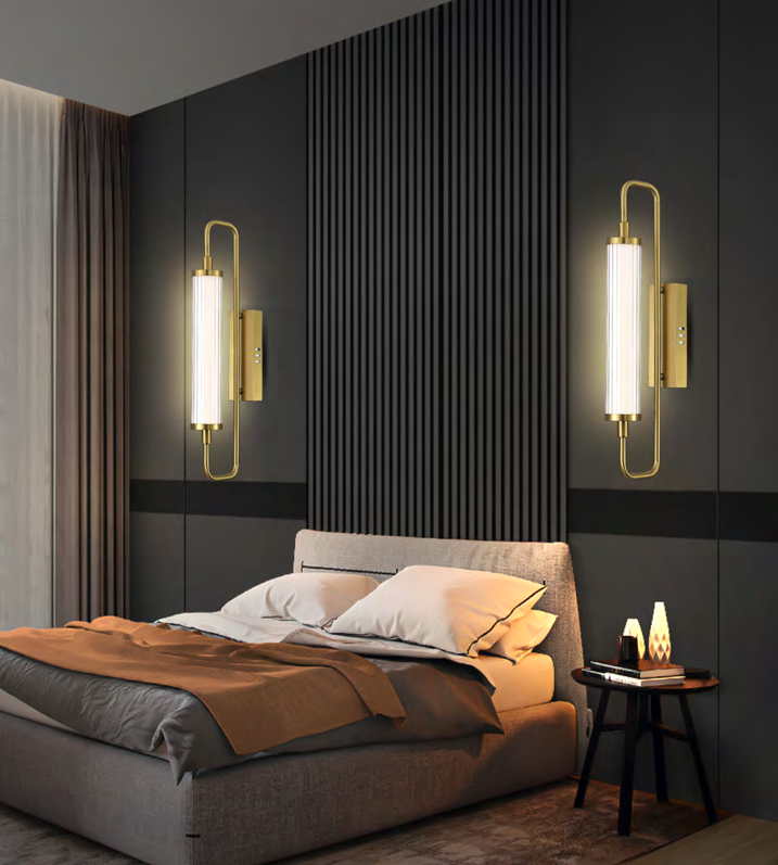Modern Chandelier (H500×W50×120mm · LED 10W)