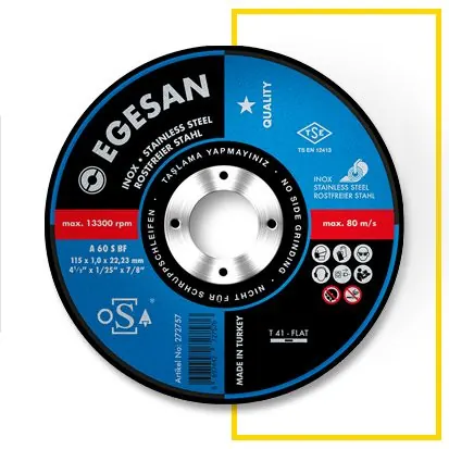 Quality Series Thin Cut-off Discs for Stainless Steel