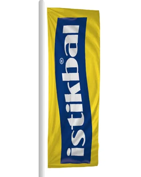 Vertical Raschel Pole Flag 02