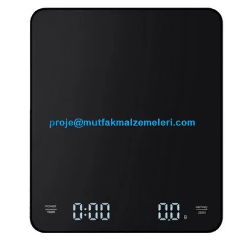 KKDT coffee brewing scale with 0.1g precision and timer
