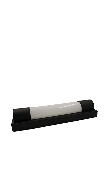 Outdoor LED Lighting Fixture Aqua Lineer Opal Black