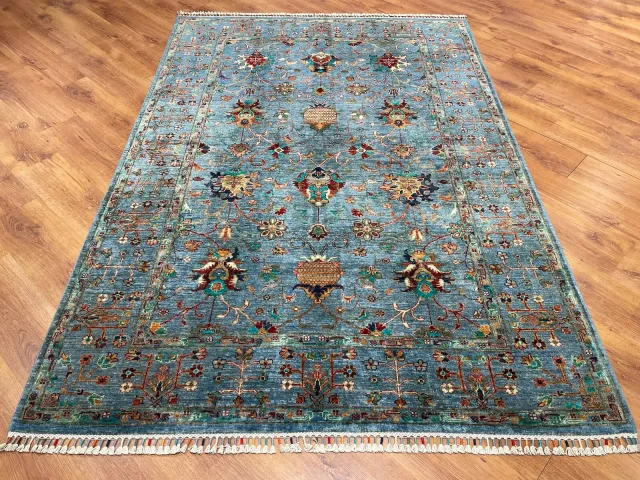 Afghan One Thousand and One Nights Hand-Woven Rug