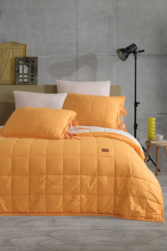 Elart Madelyn Bedspread Double 3-Piece Yellow