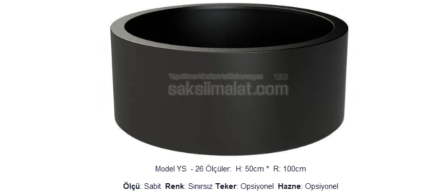 Round Composite Planter Model YS26