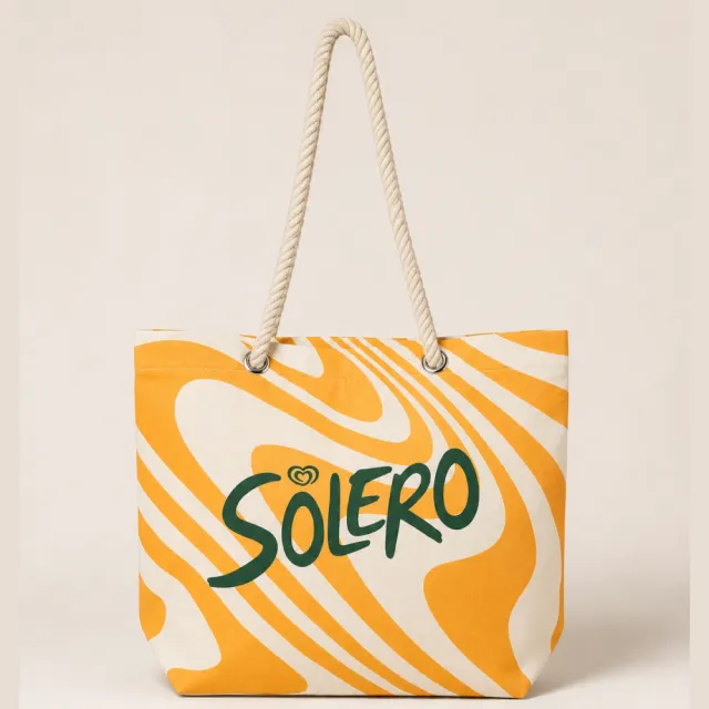 Canvas Beach Bag 45 x 35 x 15 cm – 8732