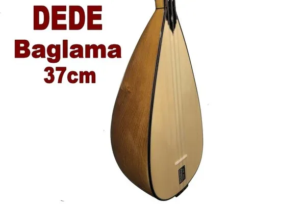 Dede carved mulberry baglama 37 cm