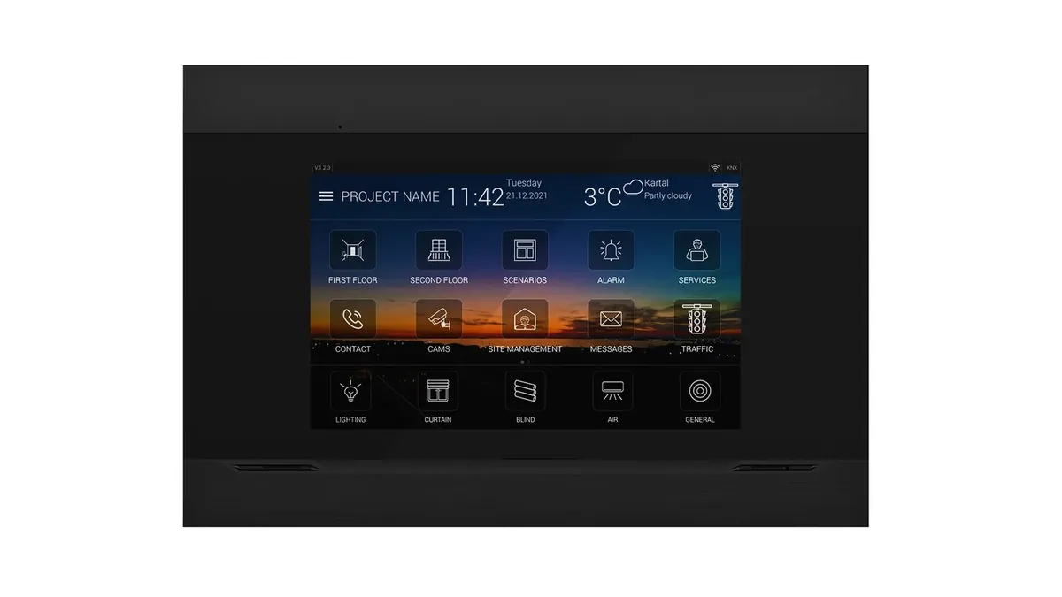 Interra 4 – 7" KNX Touch Panel