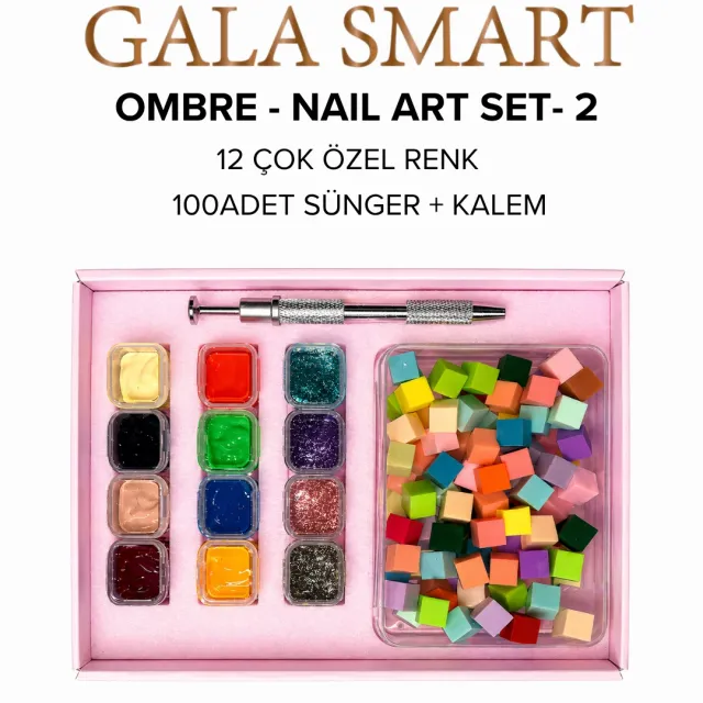 Gala Smart Set Ombre – Nail Art