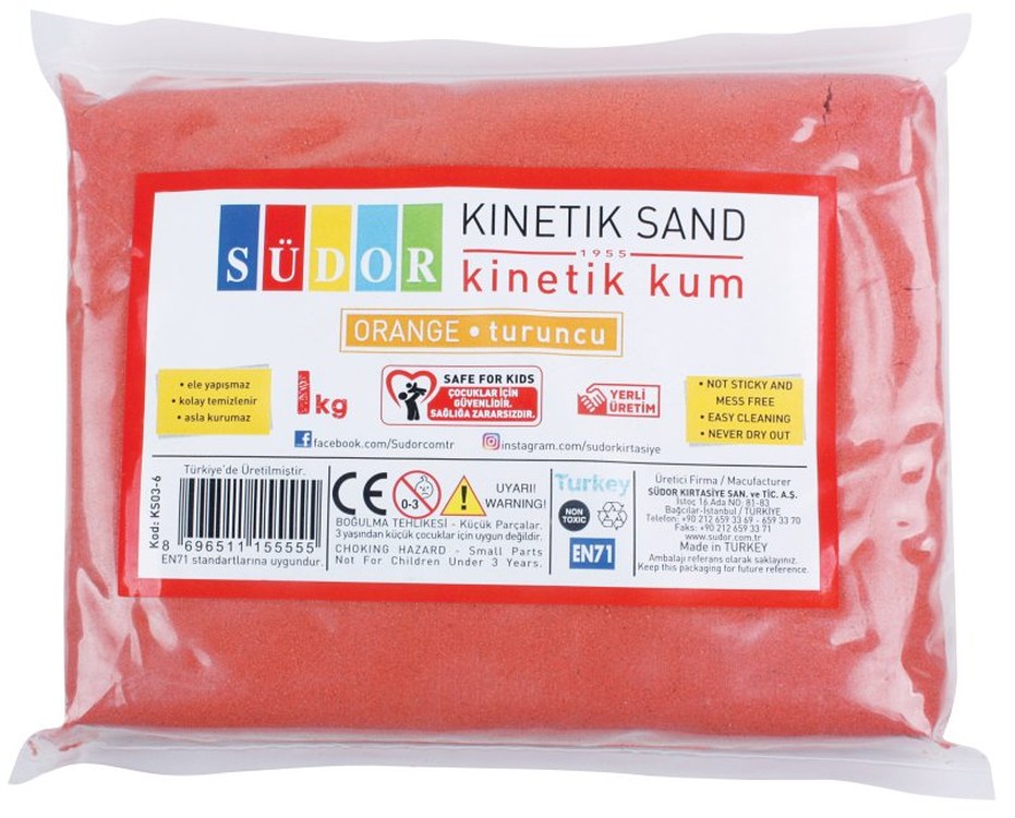 Südor Kinetic Sand 1 kg Orange