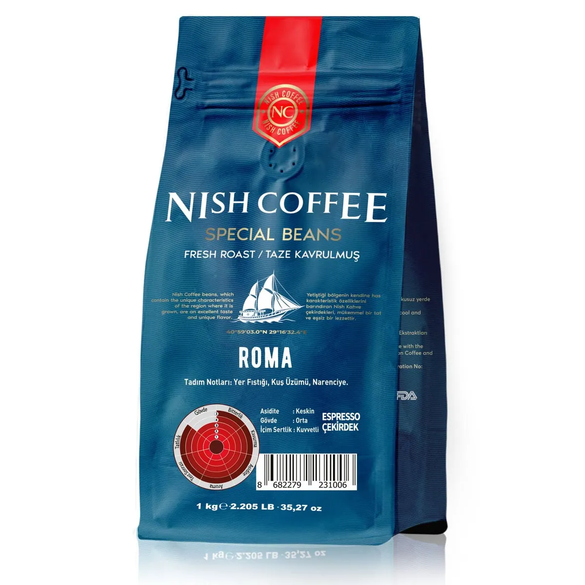 Nish Espresso Roma 1 kg