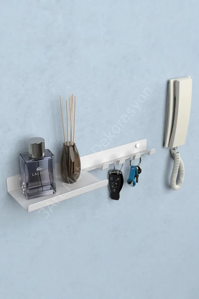 Wall-Mounted Iron Key Holder