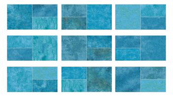 Porcelain Pool Tile Patchwork Marin Series