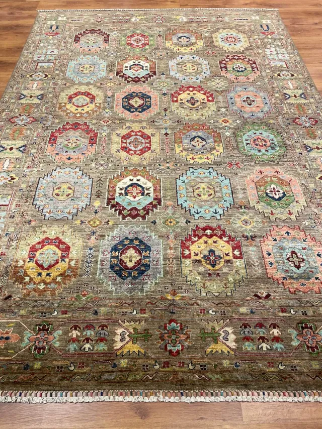 Afghan One Thousand and One Nights Hand-Woven Rug