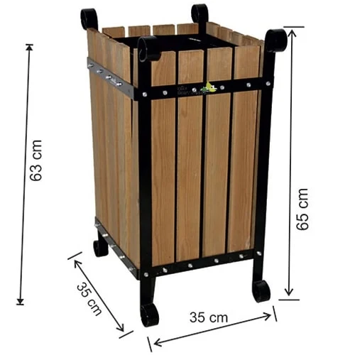 Outdoor Trash Can 2102