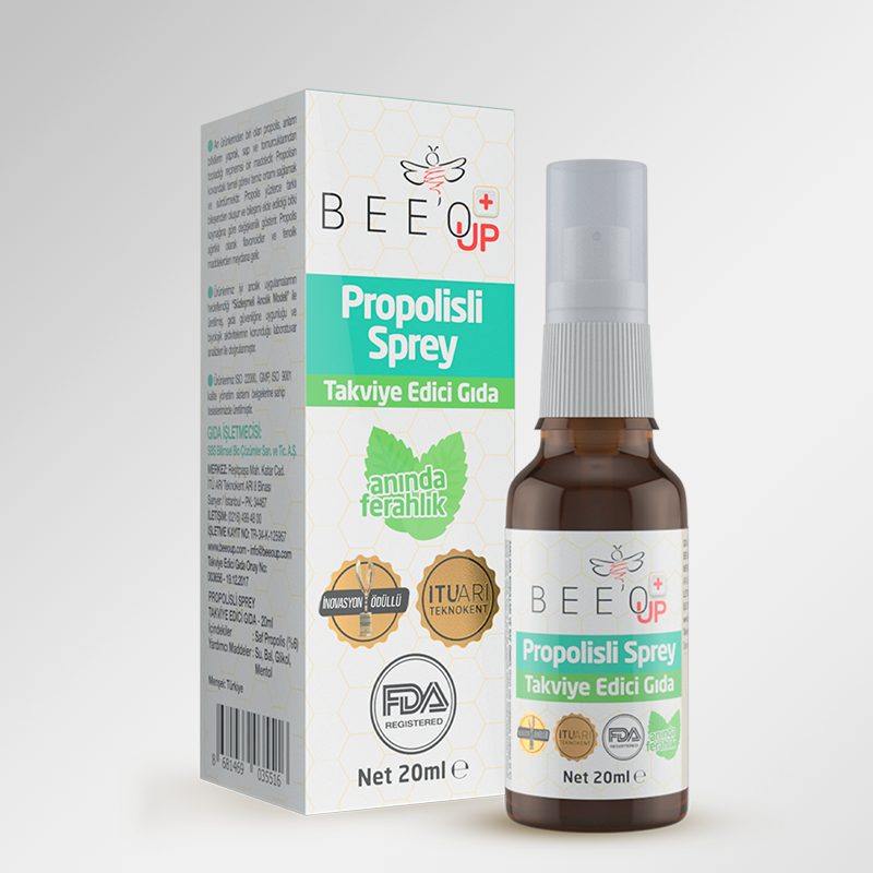Honey propolis throat spray BEEO UP 20 ml