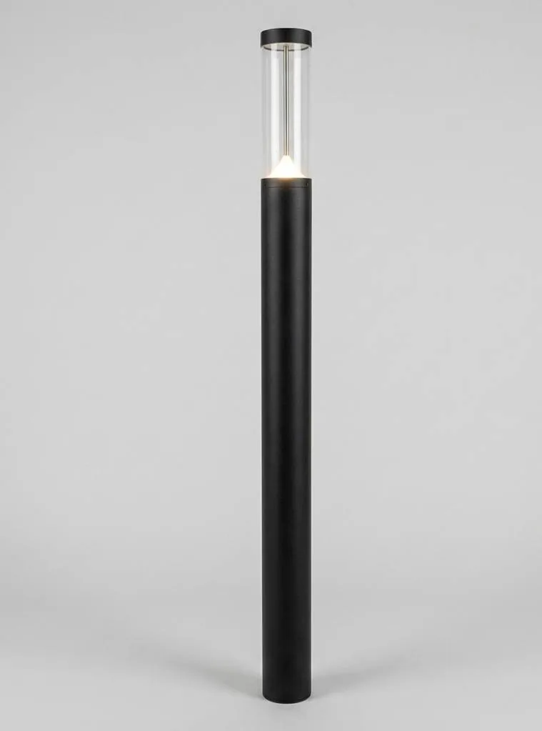 Pathway Light Pole with Clear Tubular Head