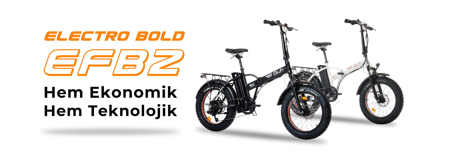 OLA Electrofold EFB2 20-Inch Electric Folding Bicycle - OLA