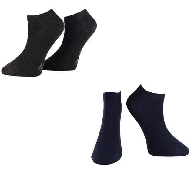 Jiber Men's Bamboo Ankle Socks 6750 (12 Pairs)