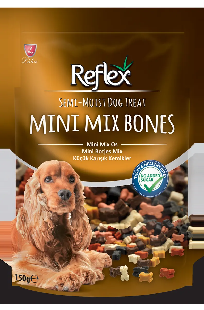 Reflex semi-moist mini mix Bones dog treat