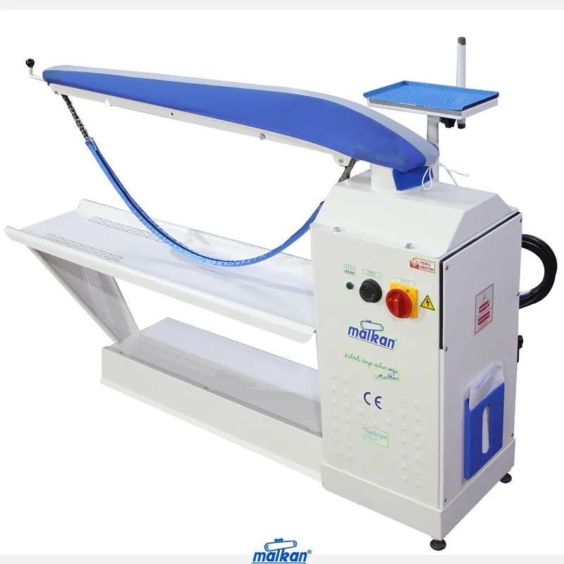 UP22XPVG industrial ironing table for trouser side seam opening