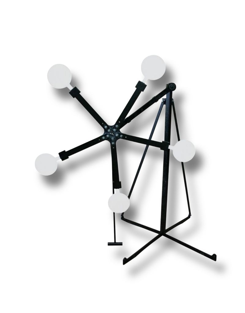 T600 Zorlu Rotating Steel Target - Texas Star Target