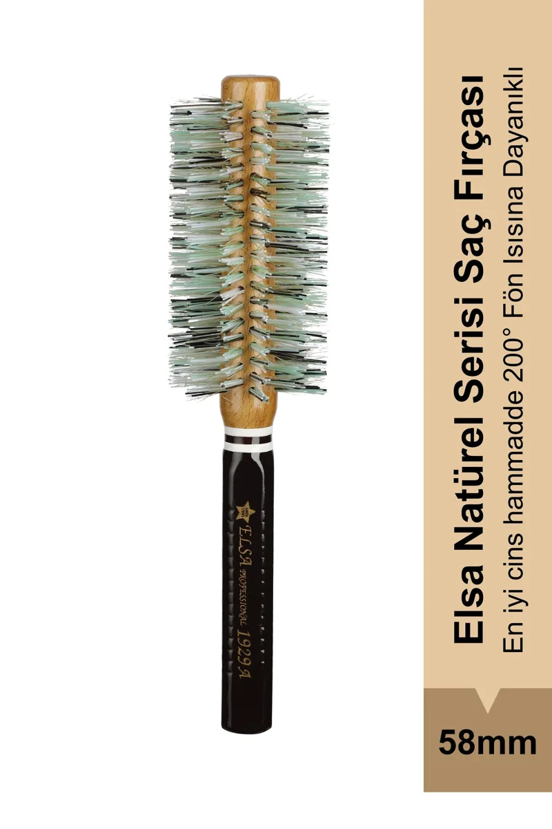 1929A natural 58 mm blow-dry brush