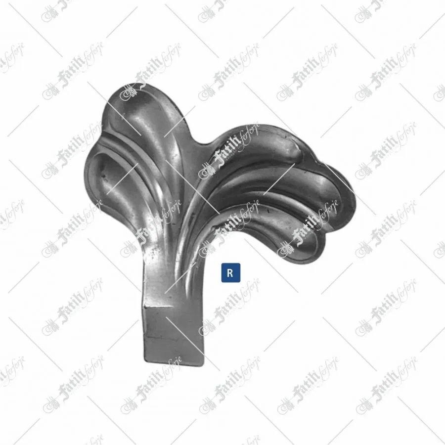 Wrought-iron leaf 19317-R