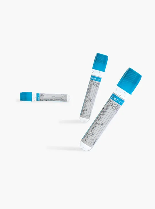 Sodium Citrate and Gel Blood Collection Tube
